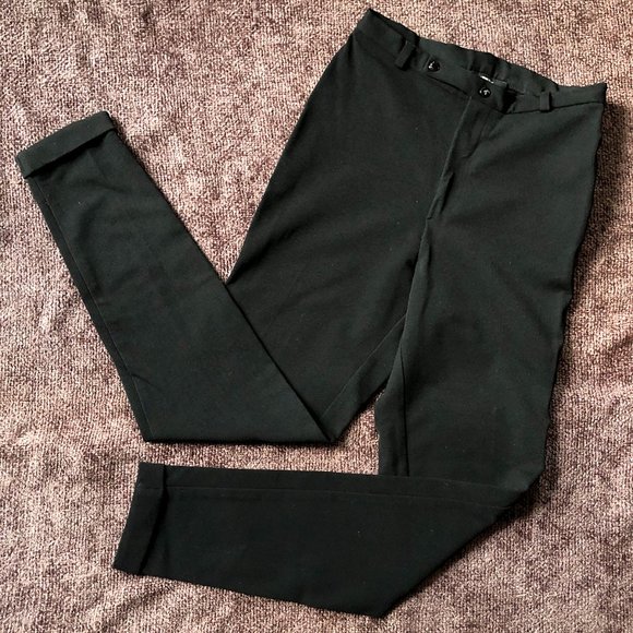 Philippe Adec Pants - Philippe Adec Black Pant, Size 6